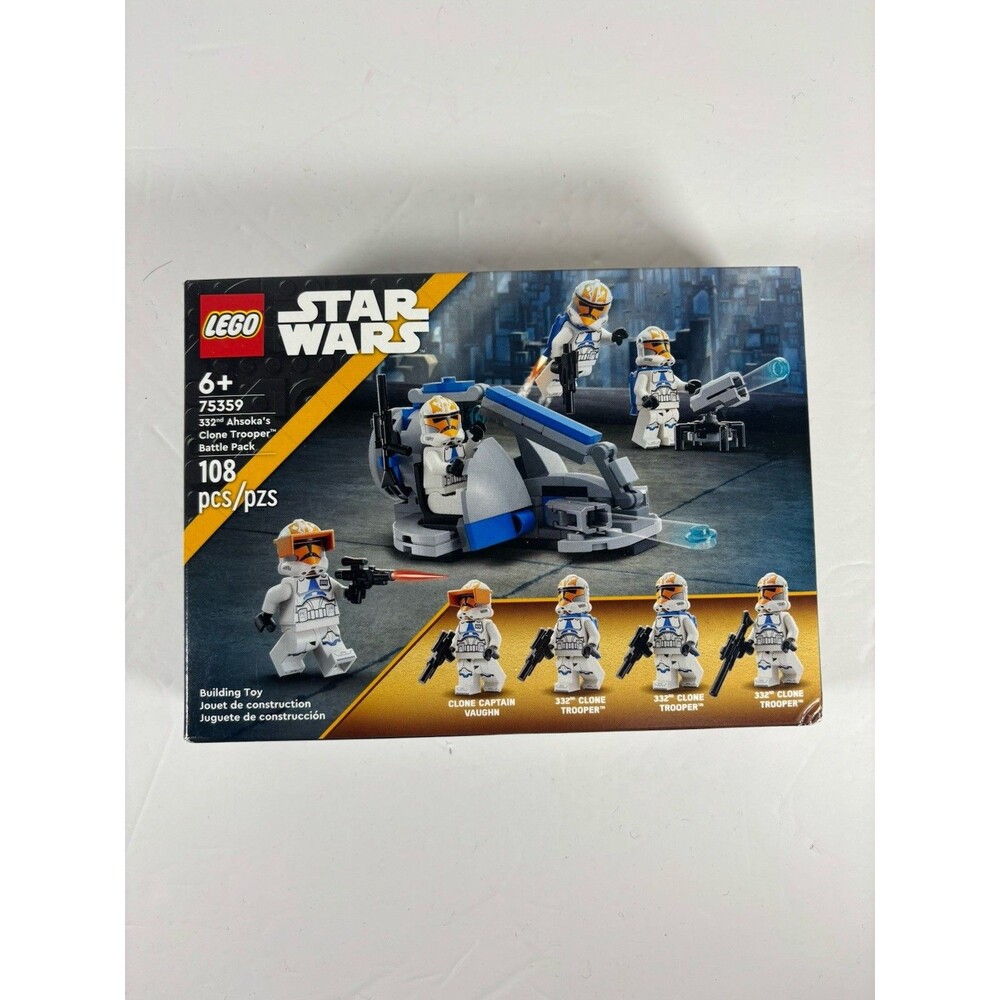 New Lego Star Wars 75359 332 Ahsokas Clone Trooper Battle Pack Retired